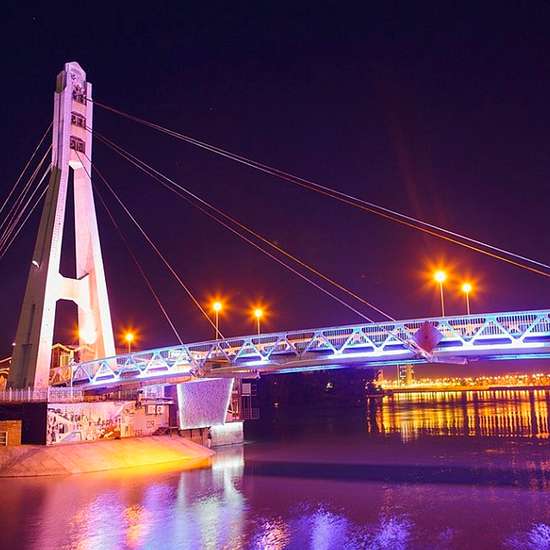 Bridge of Kisses in Krasnodar